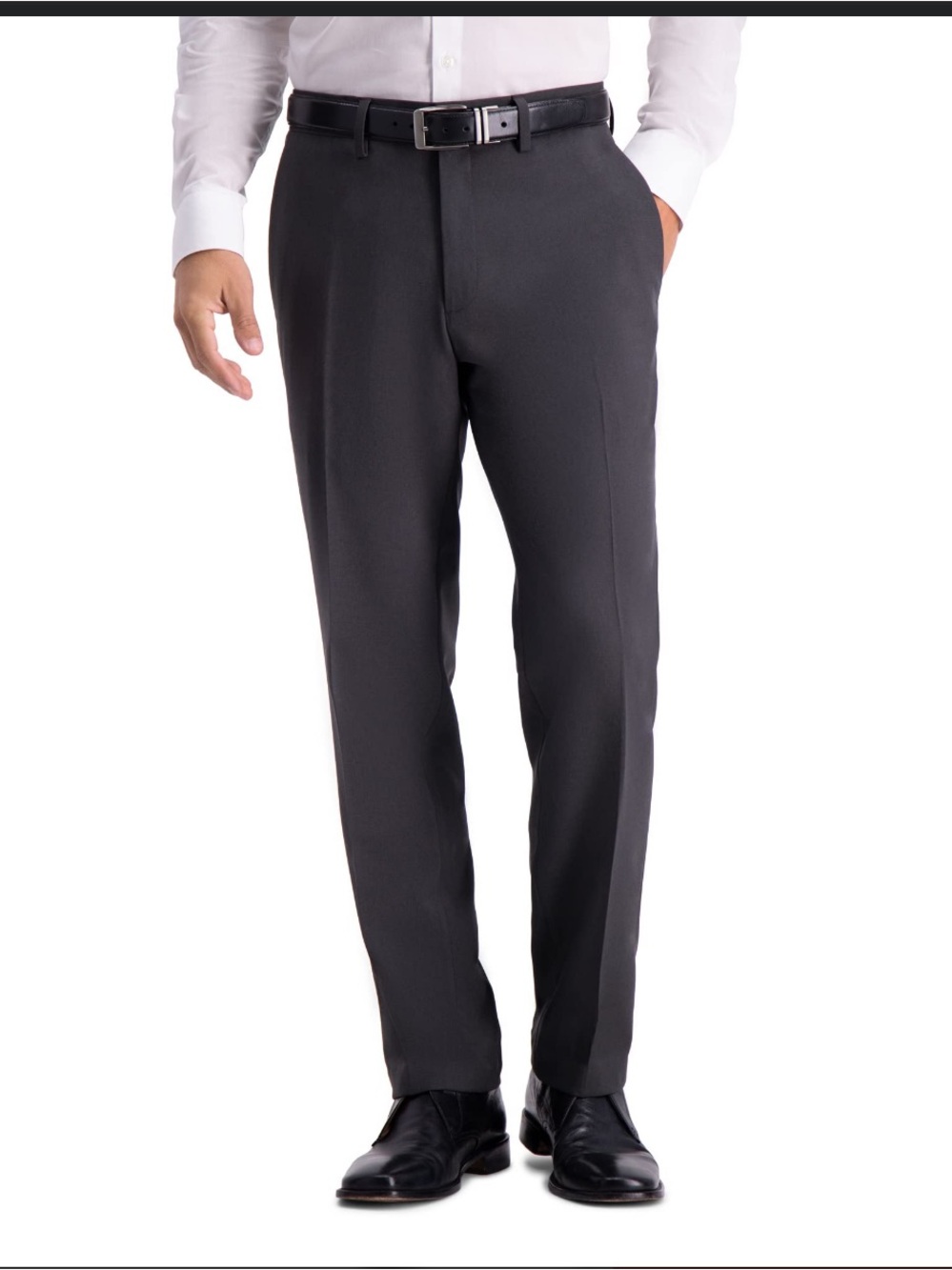 Reaction Kenneth Cole Men's Dark Gray Dress Pants